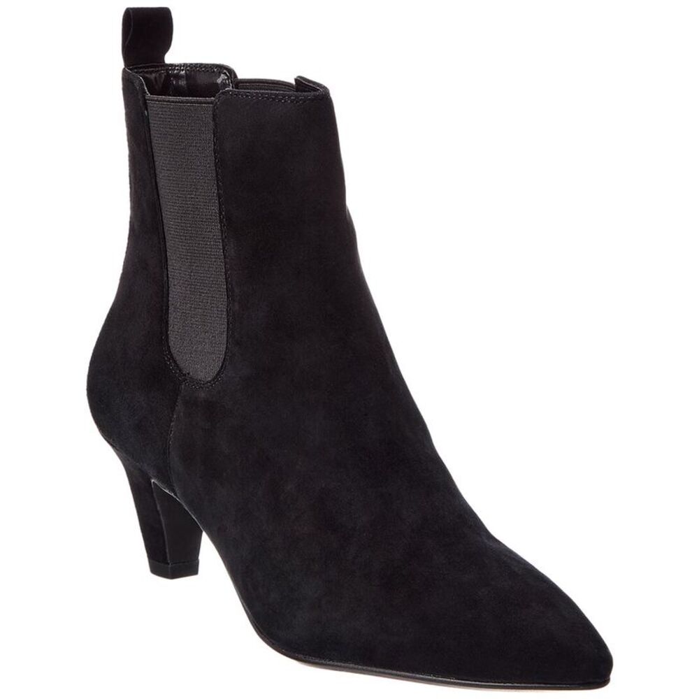 Dune London Obvious Suede Boot, Black